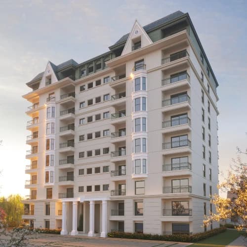 Luxury apartment complex